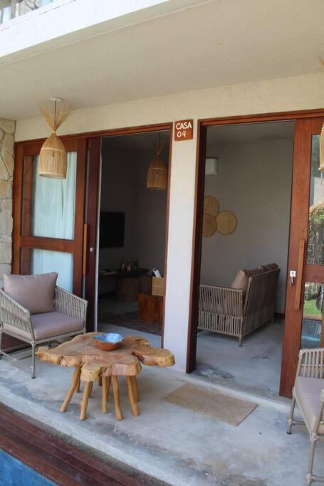 Casa De Luxo Na Praia Do Patacho - Cond. Azulu, Casa 04 Villa Pôrto de Pedras Kültér fotó